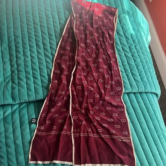 Christian Dior twilly scarf vintage classic design - Picture 6 of 7